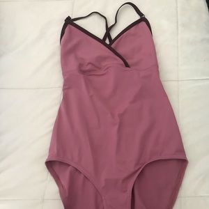 Lululemon 1 piece swimming suit dance,floss,travel